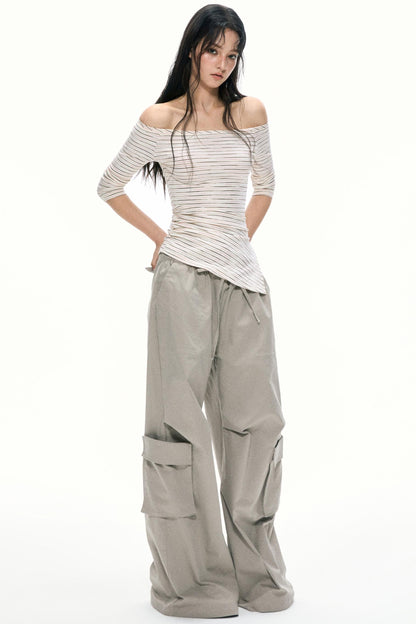 Irregular Stripe Top