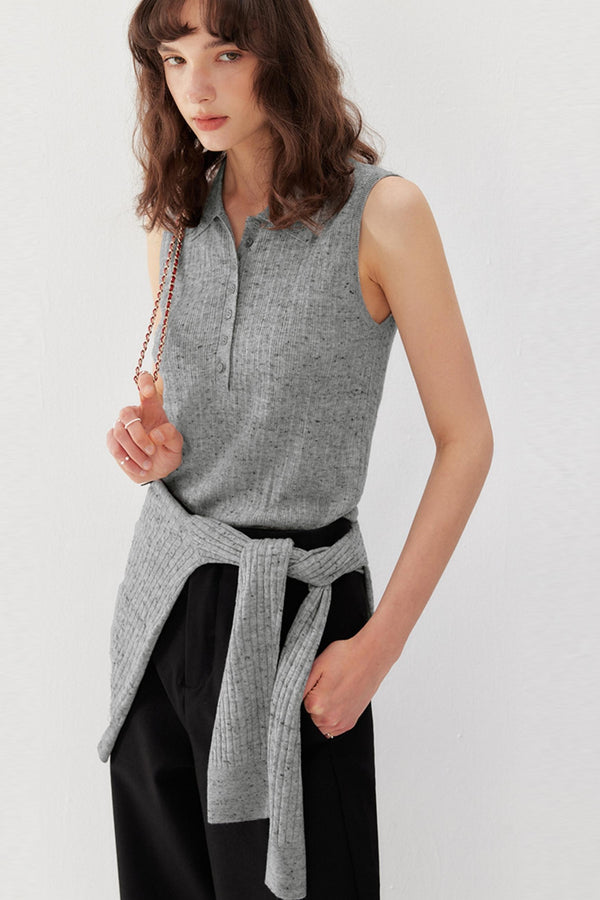 Wool Blend Knitted Suit Set-Up