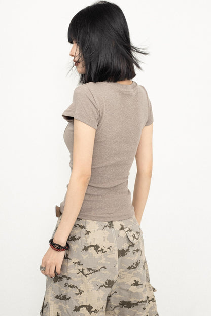 Retro Slim Fit Short Sleeve Tee