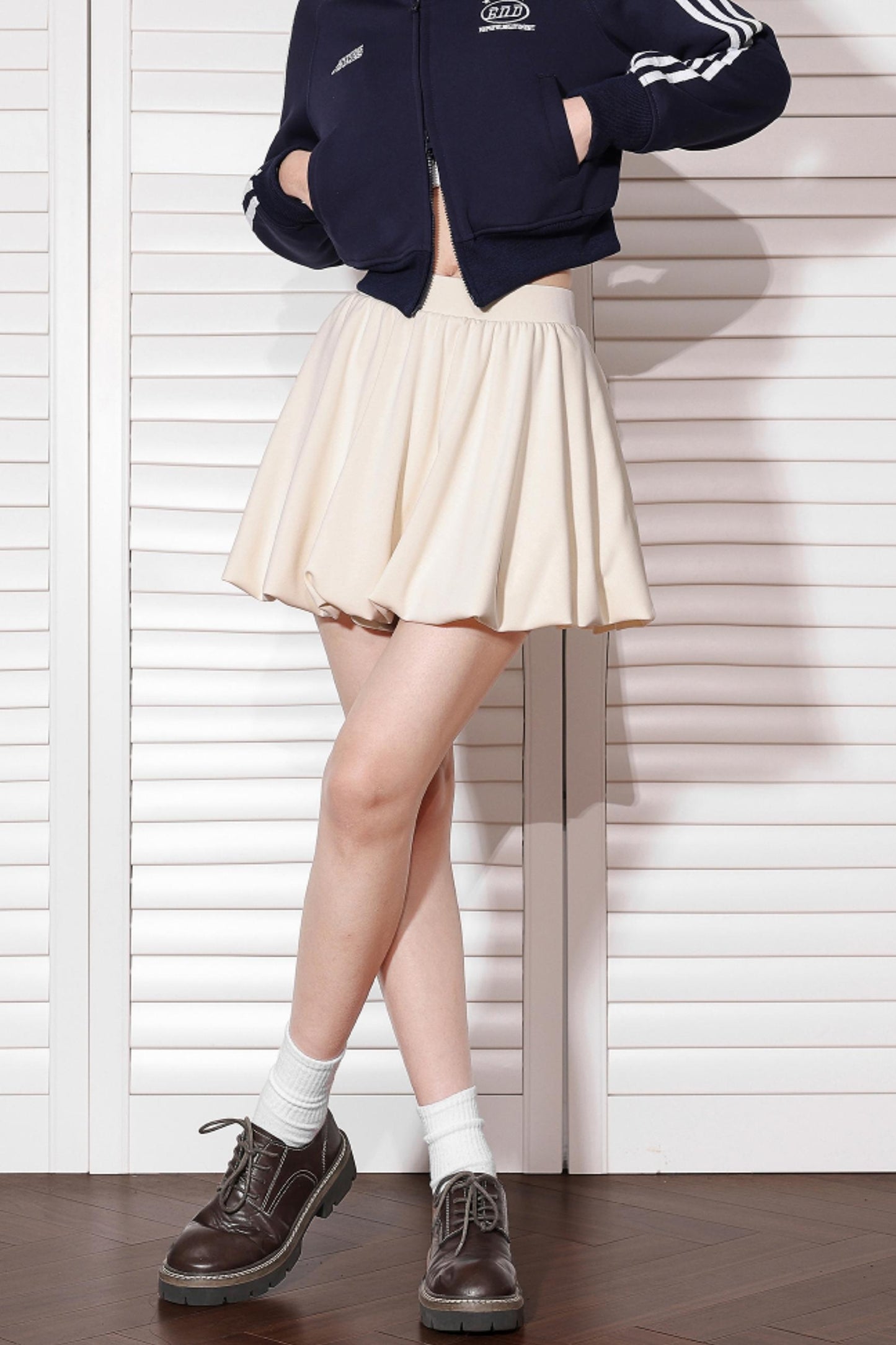 Trendy American High Rise Mini Skirt