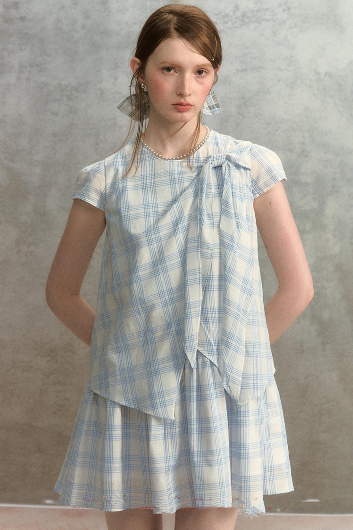 Bow Sleeves Summer Dress