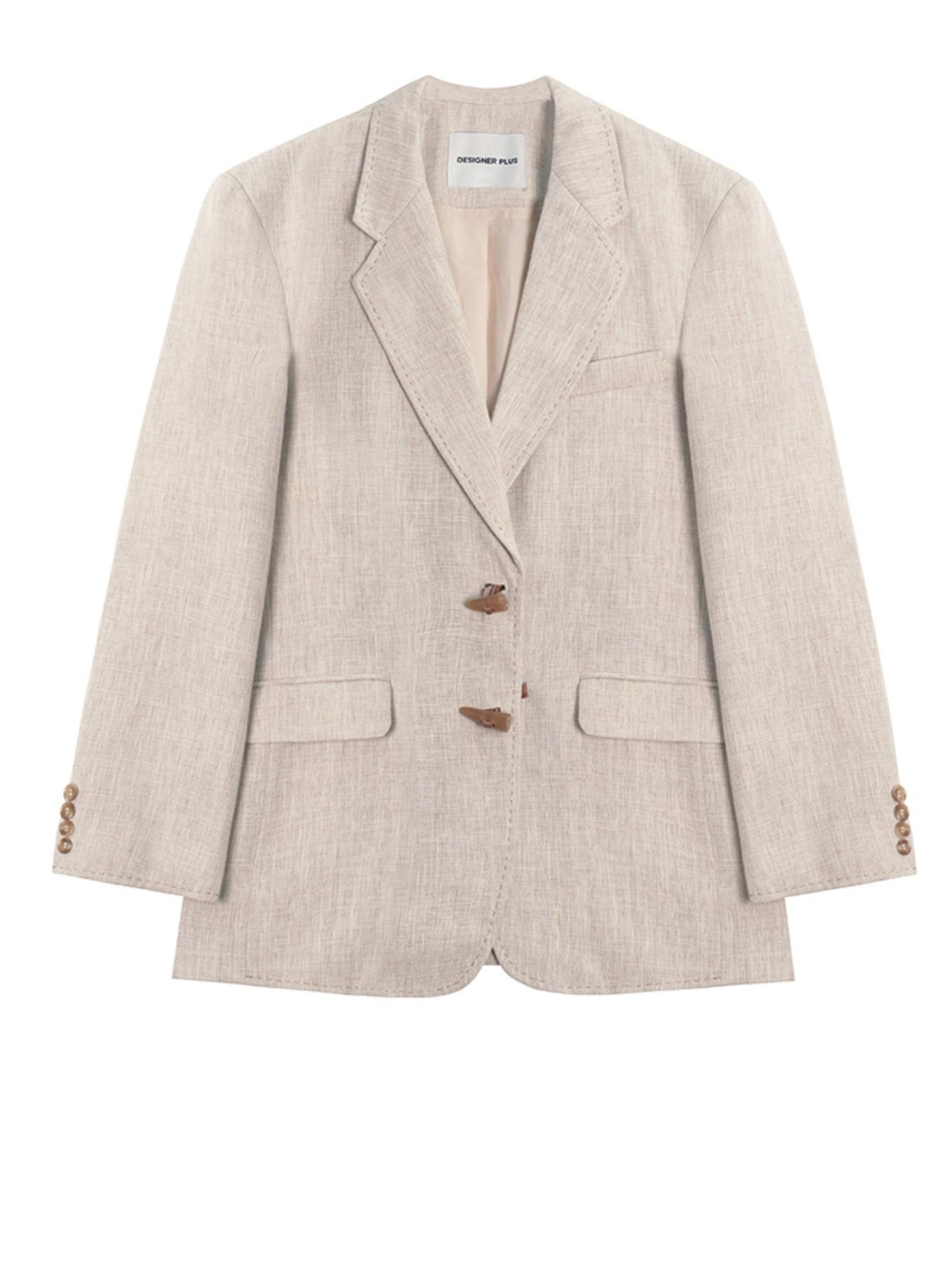 Linen Tulle Long Sleeve Dress Set-Up