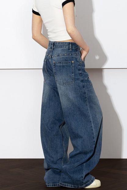 Beetle Town Wide-Leg Jeans