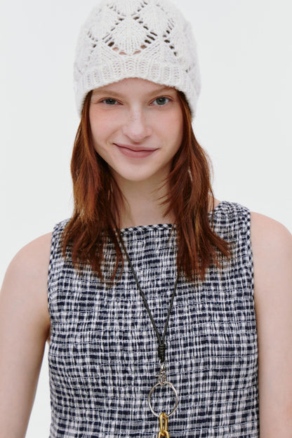 Chic Checkered Summer Dress