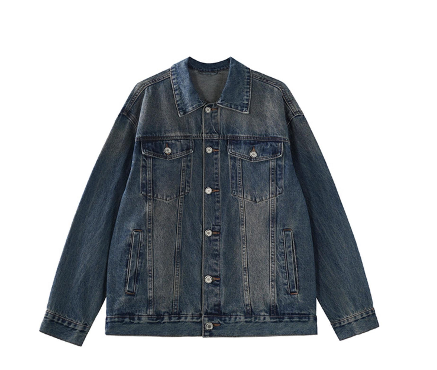 Vintage Denim Workwear Jacket
