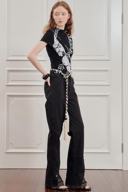 Nightshade Black Work Trousers