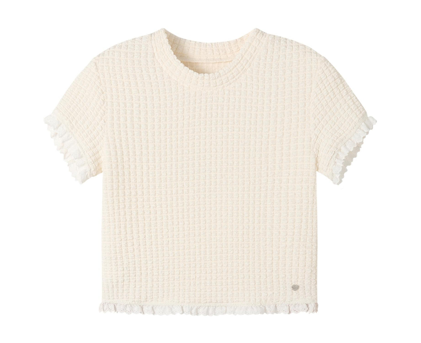 Berry Pineapple Ruffle Tee