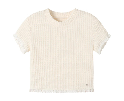 Berry Pineapple Ruffle Tee