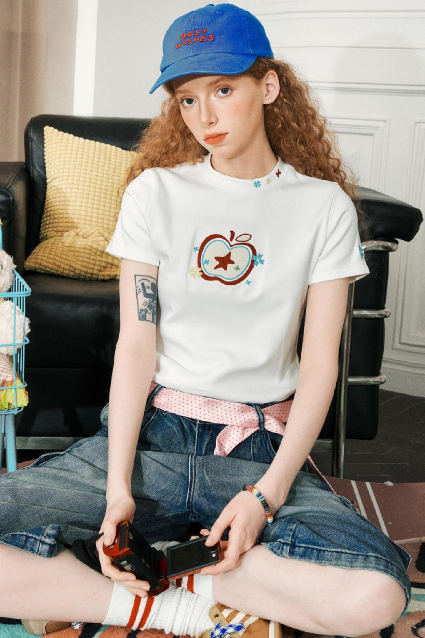 Vintage Pink Town Tee