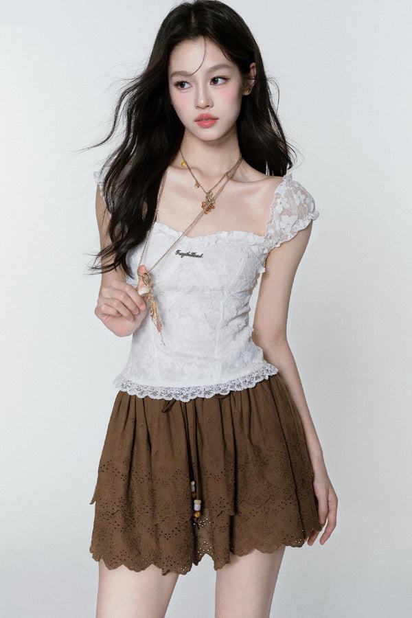 Lace Enchantment Top