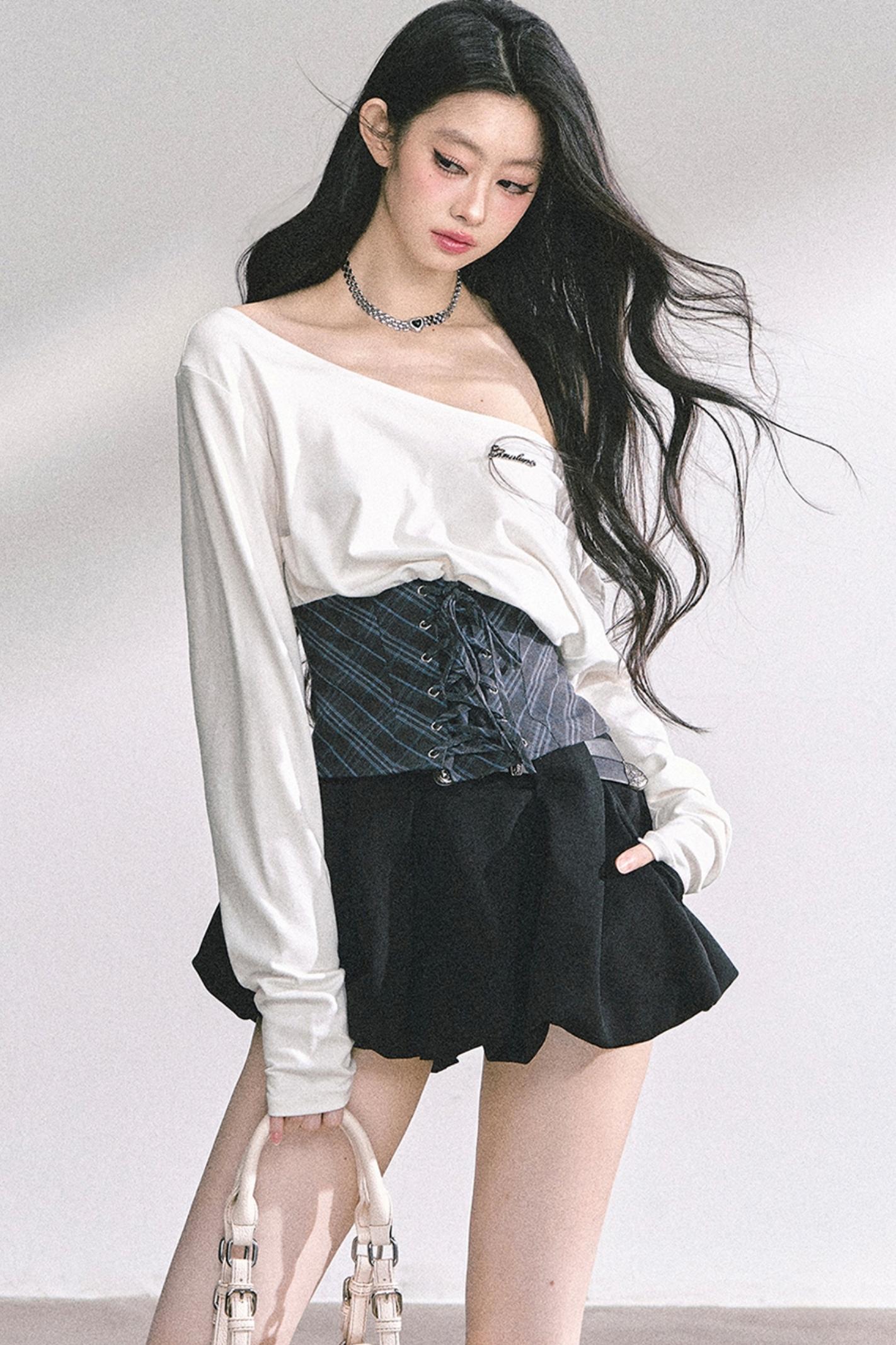 American Ivy Shoulder Top