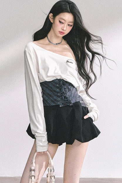 American Ivy Shoulder Top