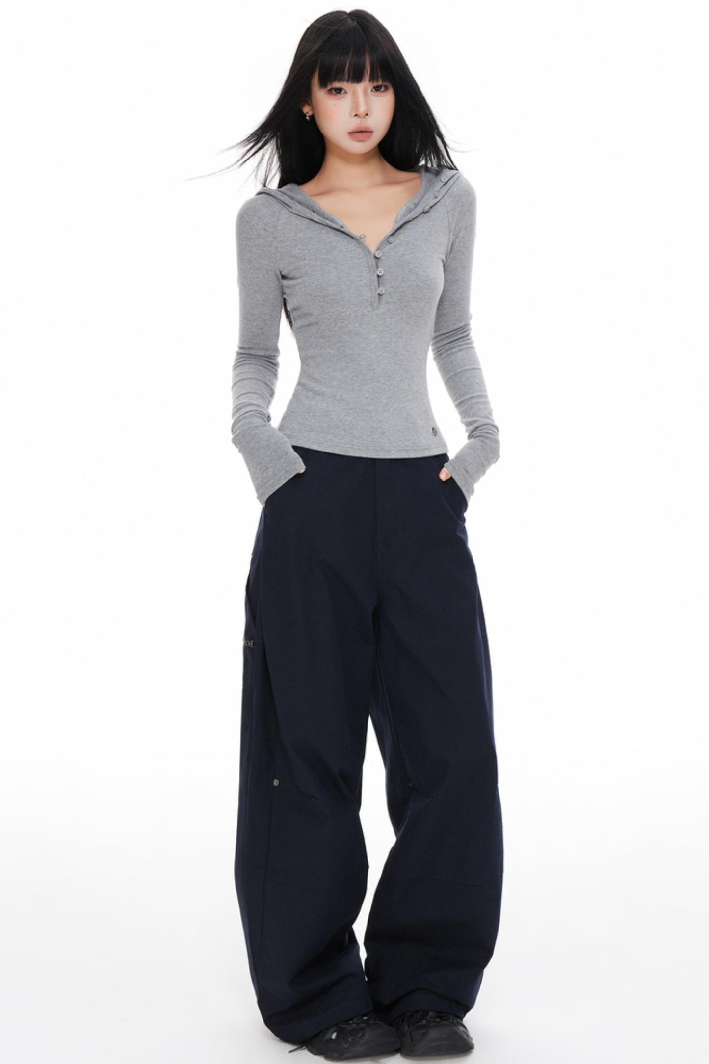 Knitted Long Sleeve T-Shirt