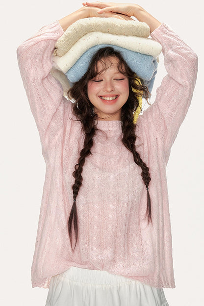 Sweet Lazy Thin Sweater