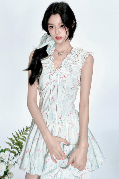 Charm Floral Hair Tie