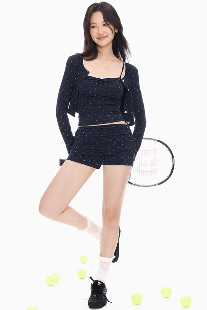 Lace Camisole & Shorts Set-Up