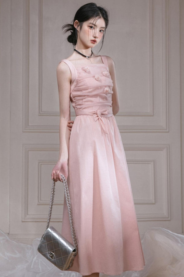 Daylight Floral Halter Dress