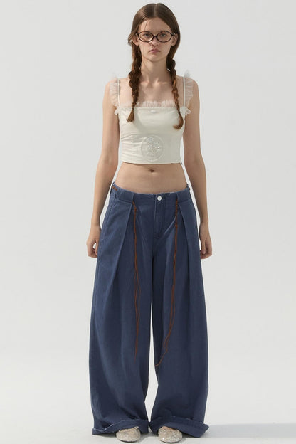 Velvet Blossom Mesh Tank