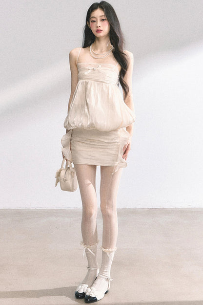 Elegant Summer Wrap Skirt Set-Up