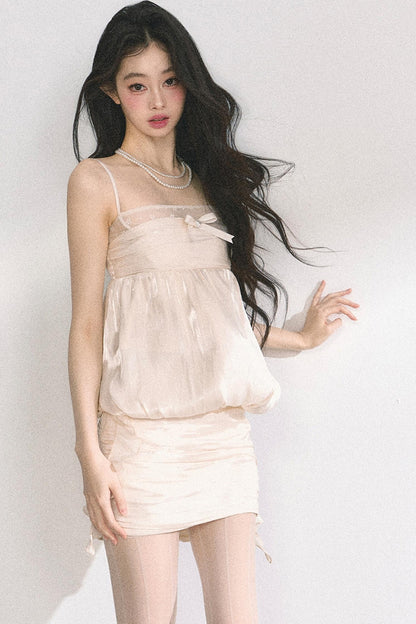 Elegant Summer Wrap Skirt Set-Up