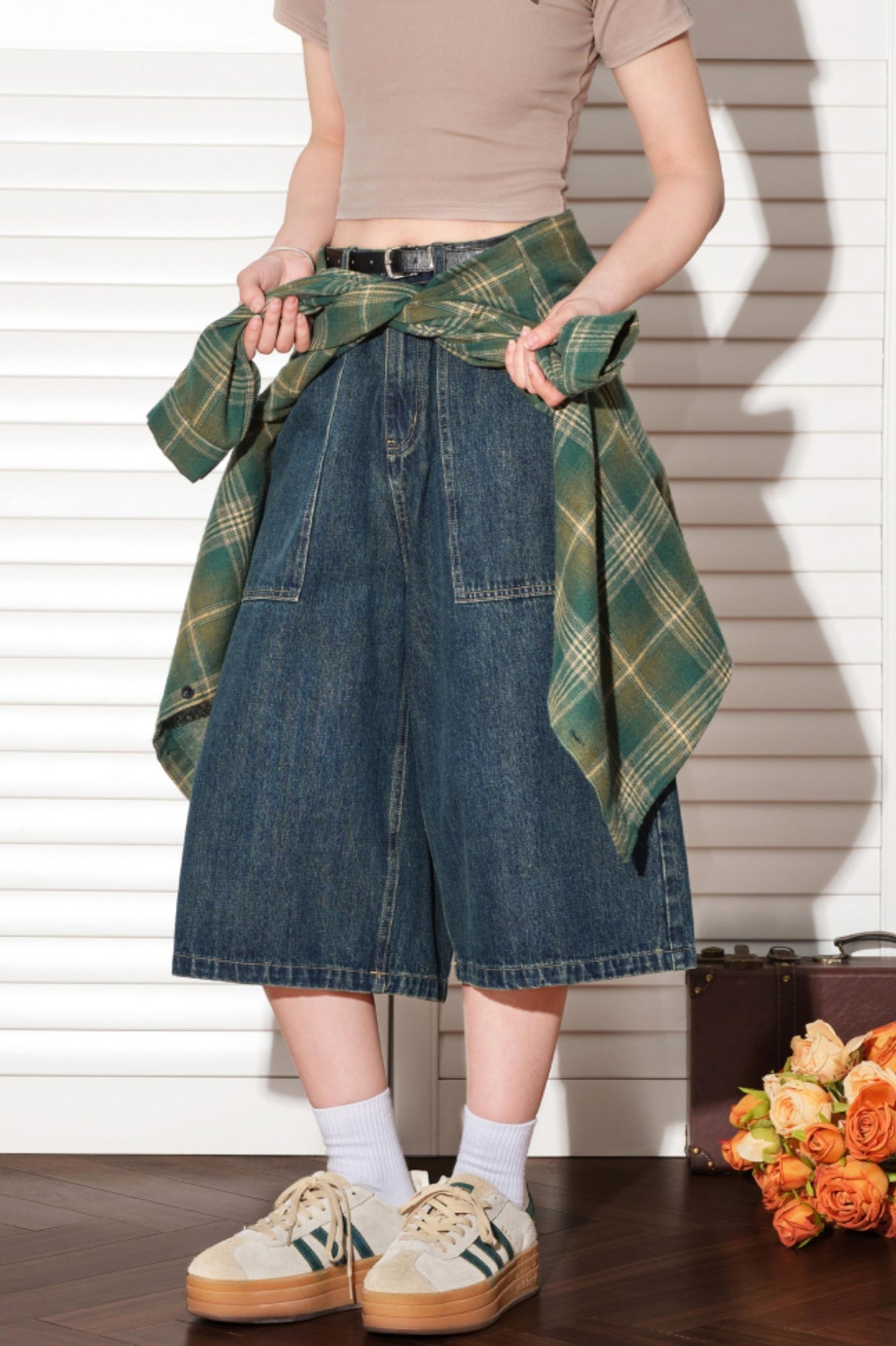 Chic High-Waisted Shorts