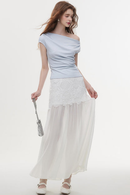 Pleated Summer T-Shirt