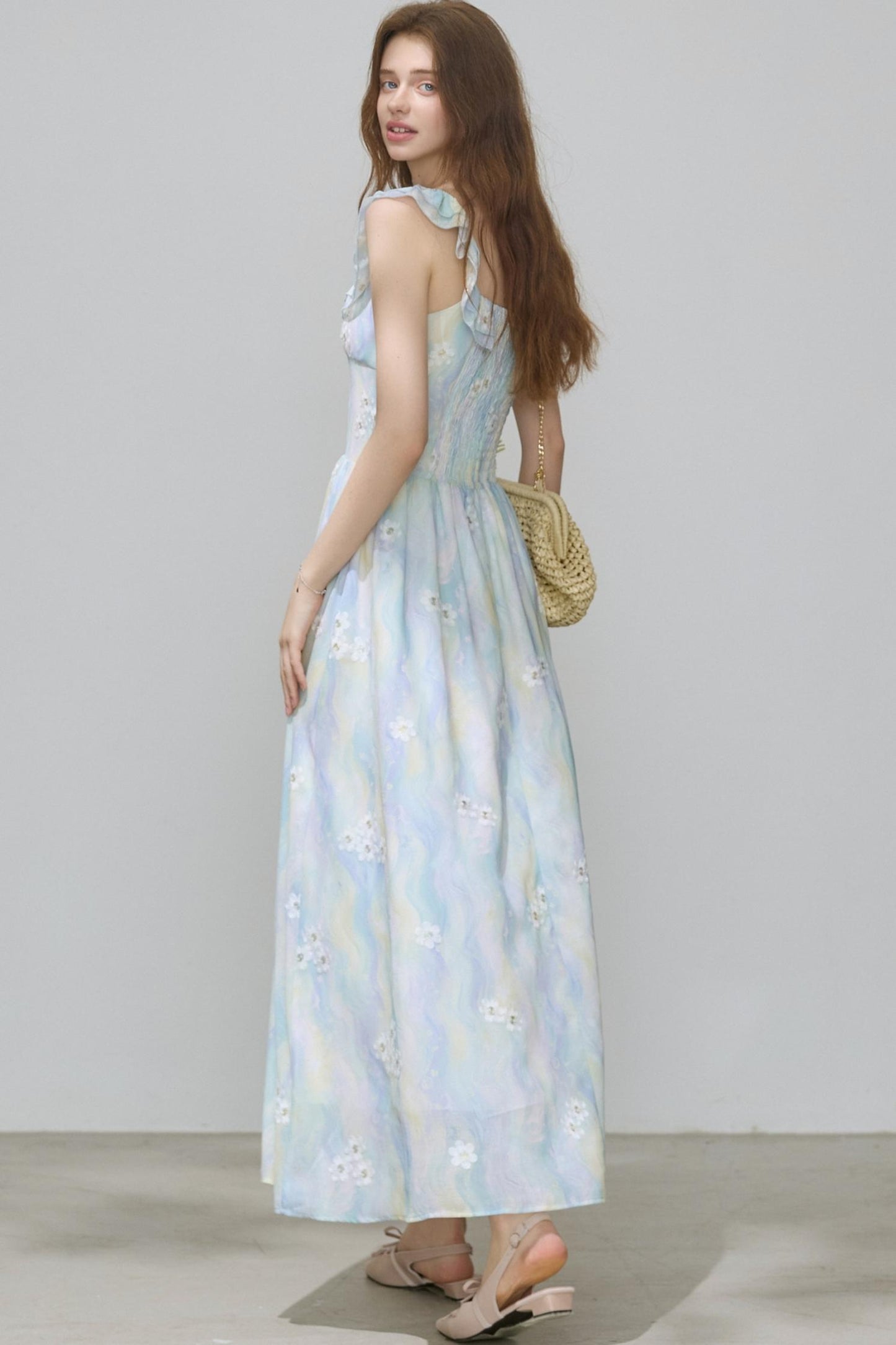 Summer Chiffon A-Line Dress