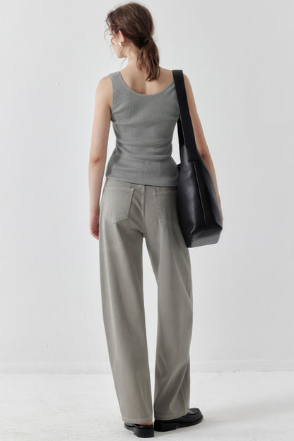 Soft Wool Knit Tank Top