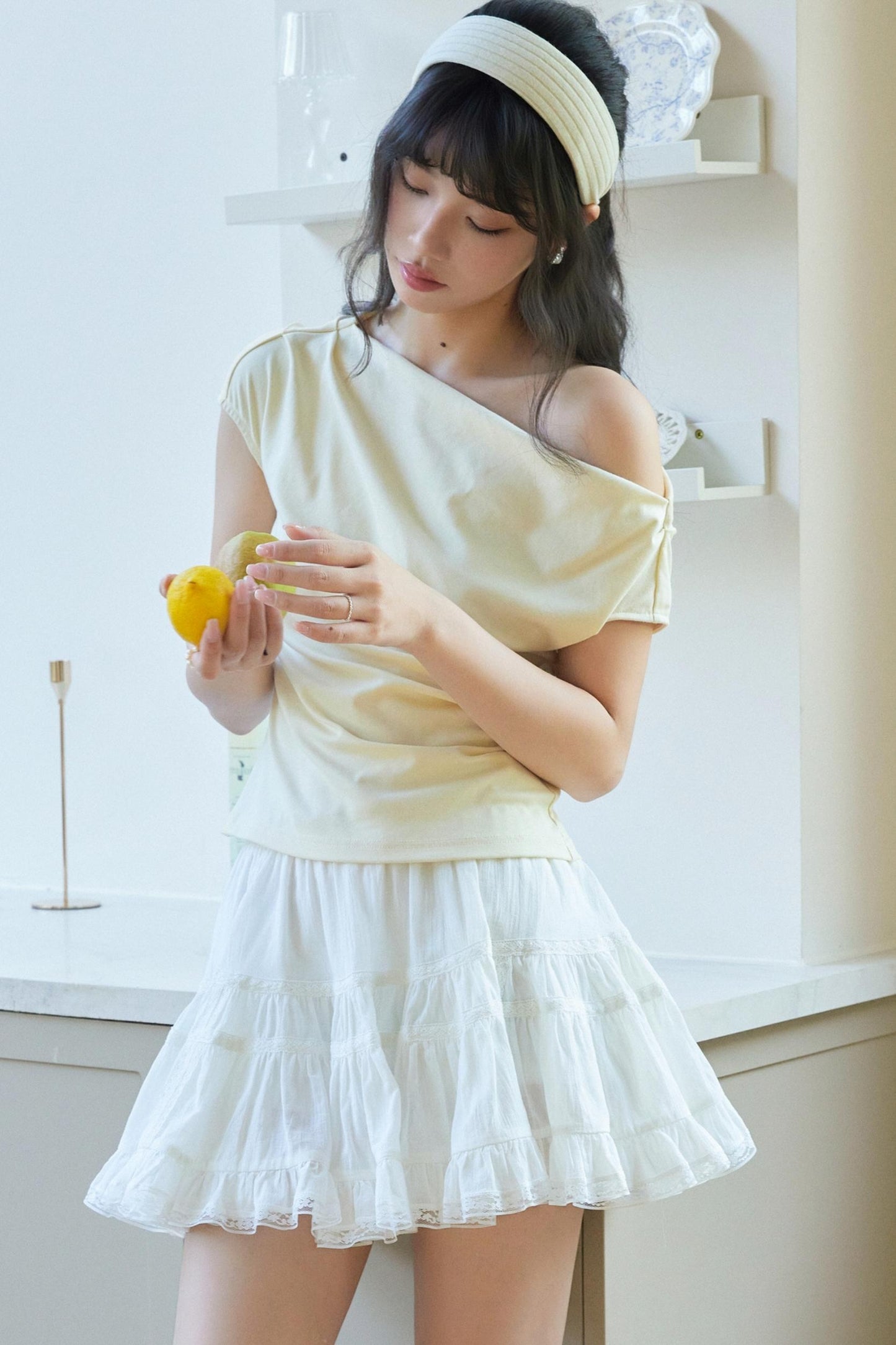 Pleated Summer T-Shirt