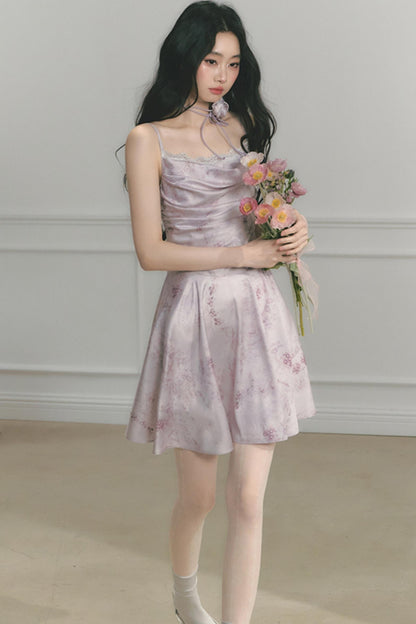 Pleated Waist Elegance Dress