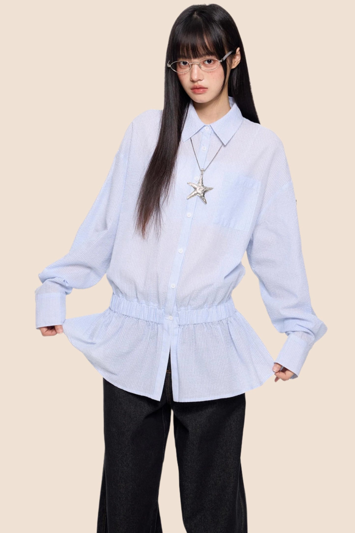 Light Blue Summer Shirt