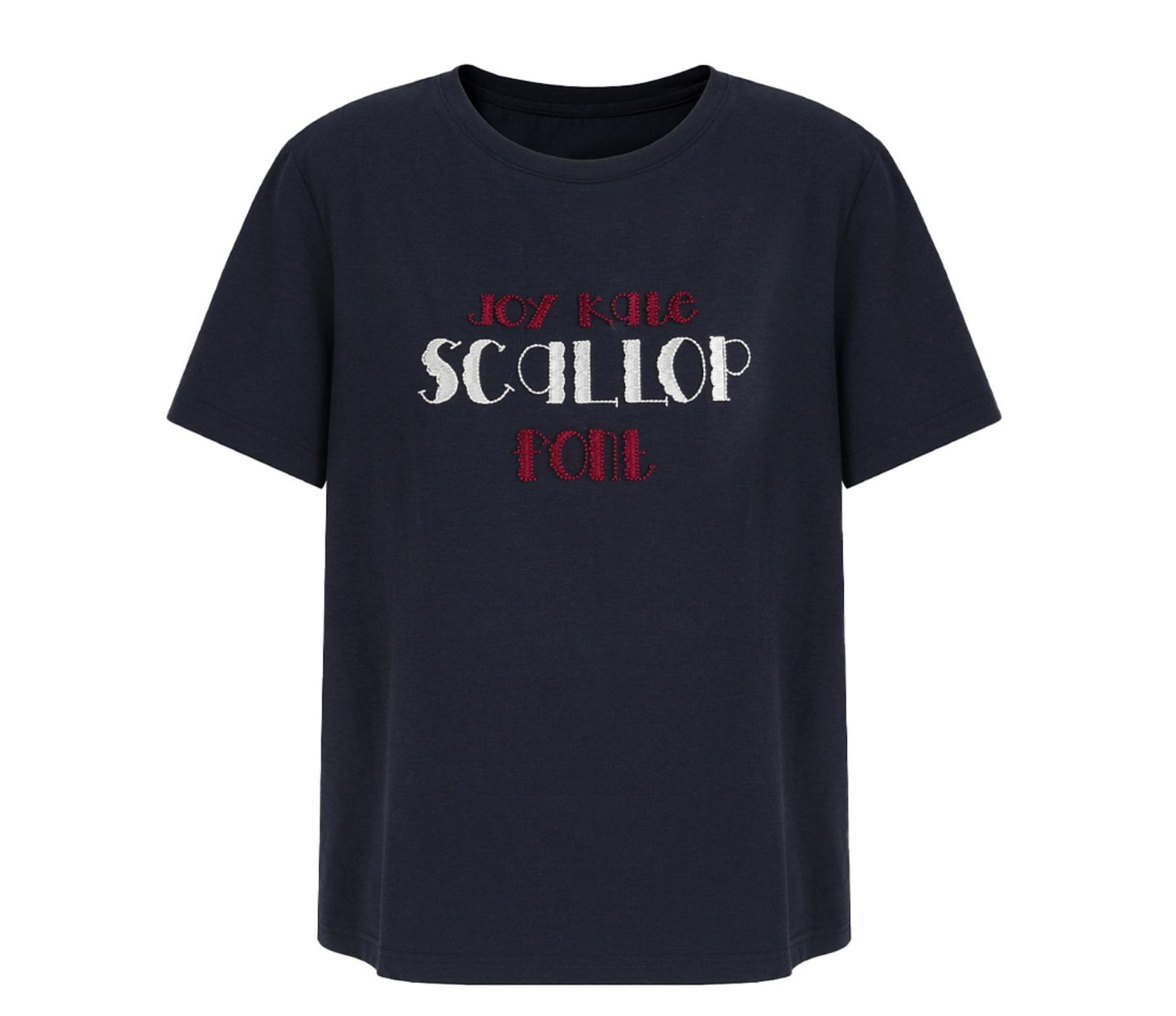 Retro Embroidered Tee