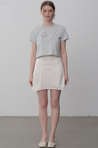 Hand-Painted Cotton Tee