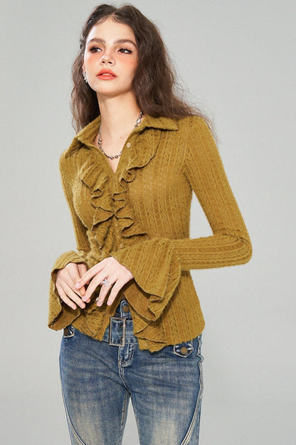 Elegant Ruffled Fairy Top