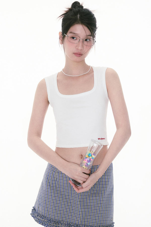 Summer U-Neck Halter Tank