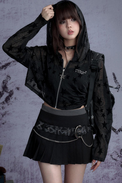 High Rise Curve Skirt