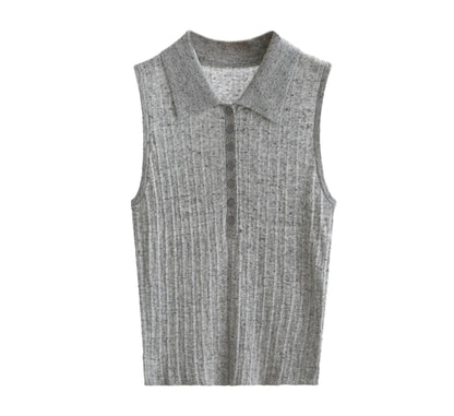 Wool Blend Knitted Suit Set-Up