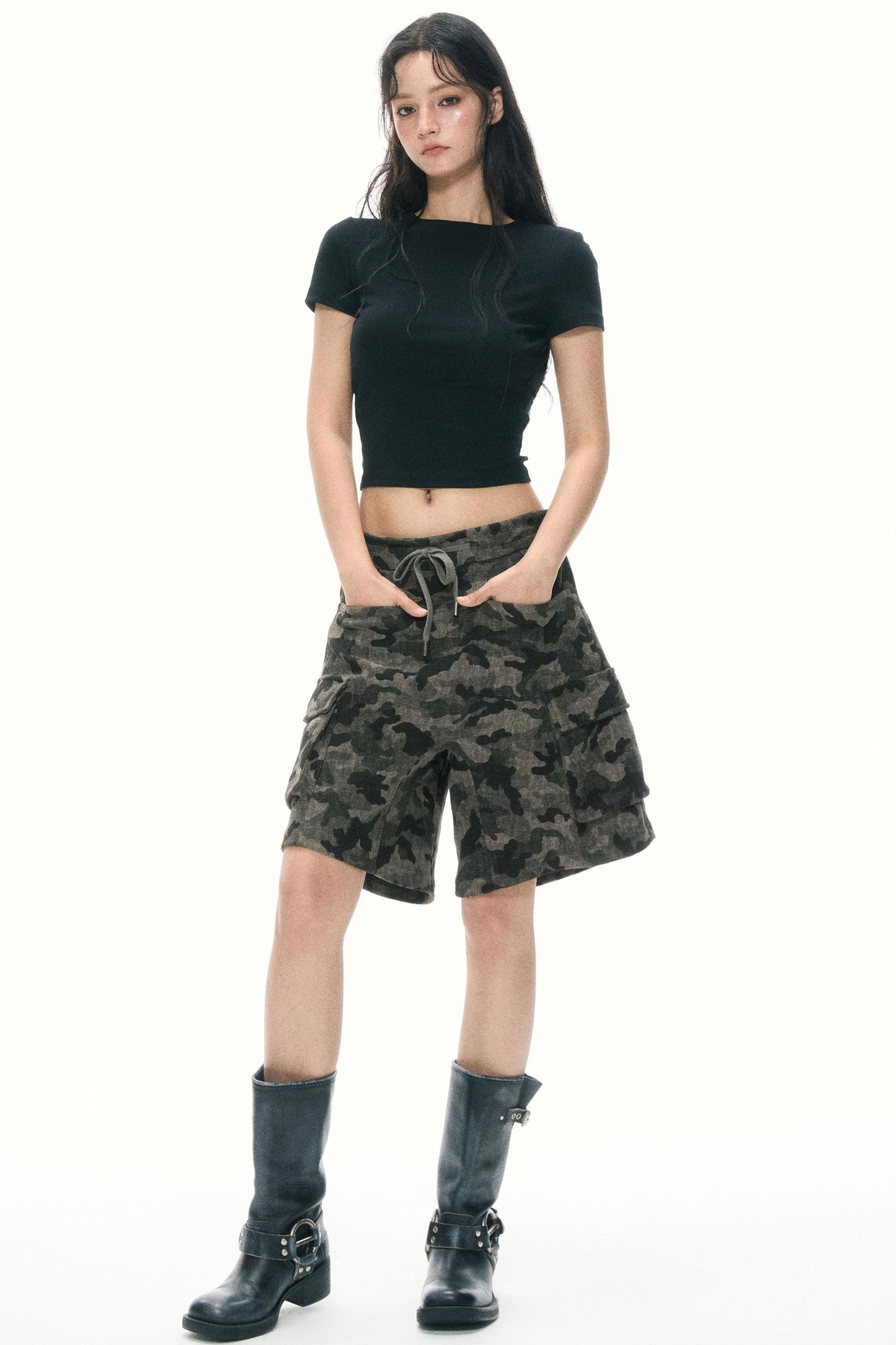 Summer Wide-Leg Shorts