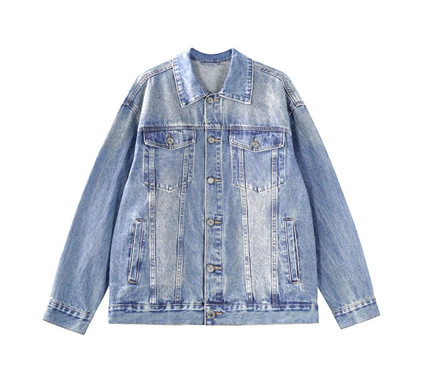Vintage Denim Workwear Jacket