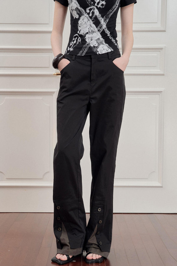 Nightshade Black Work Trousers