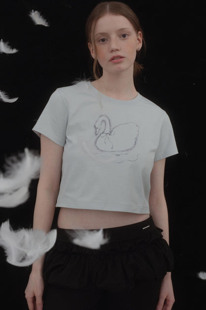 Hand-Painted Cotton Tee