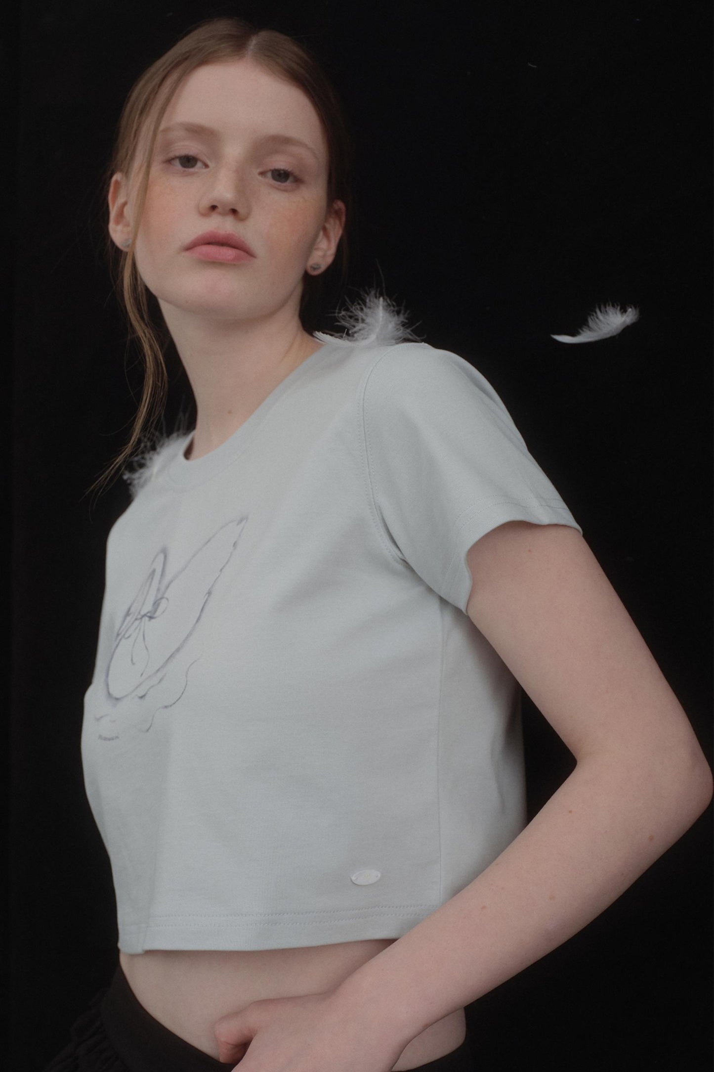 Hand-Painted Cotton Tee