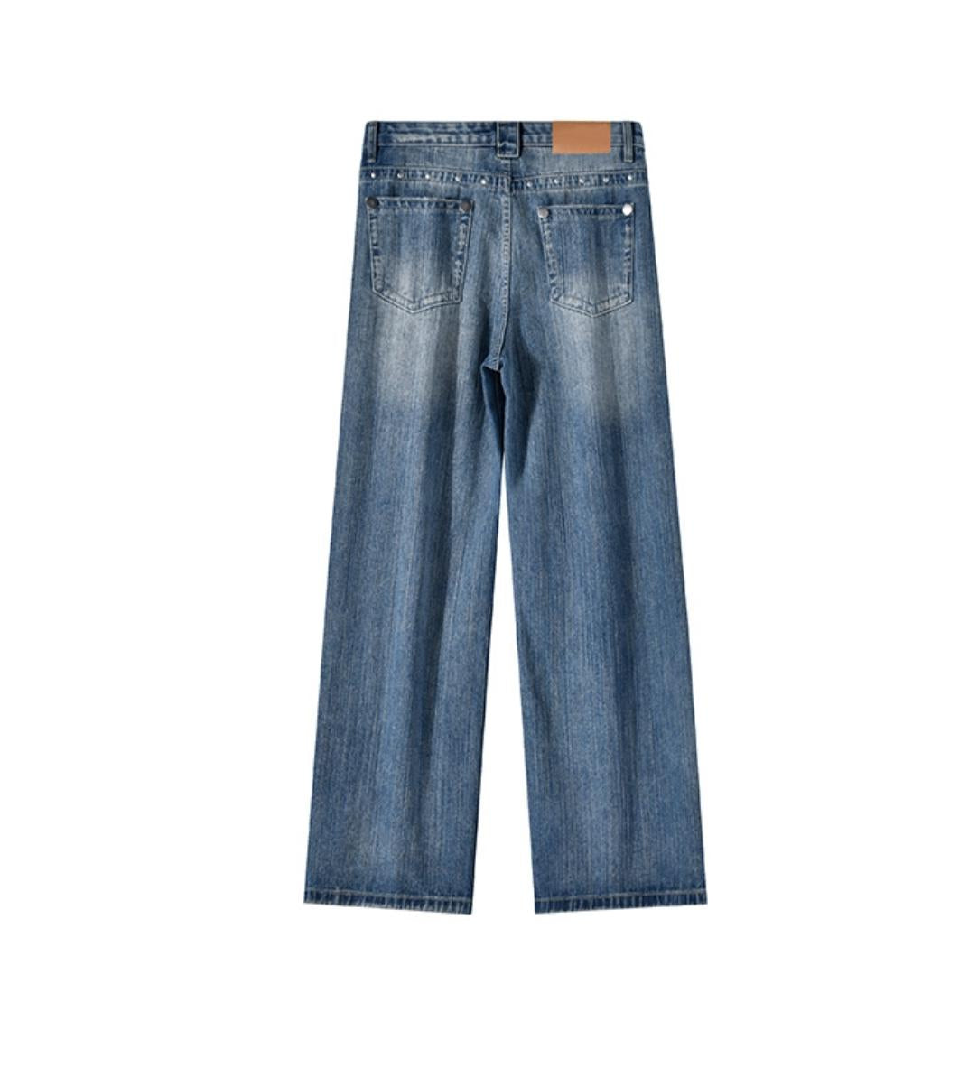 Beetle Town Wide-Leg Jeans