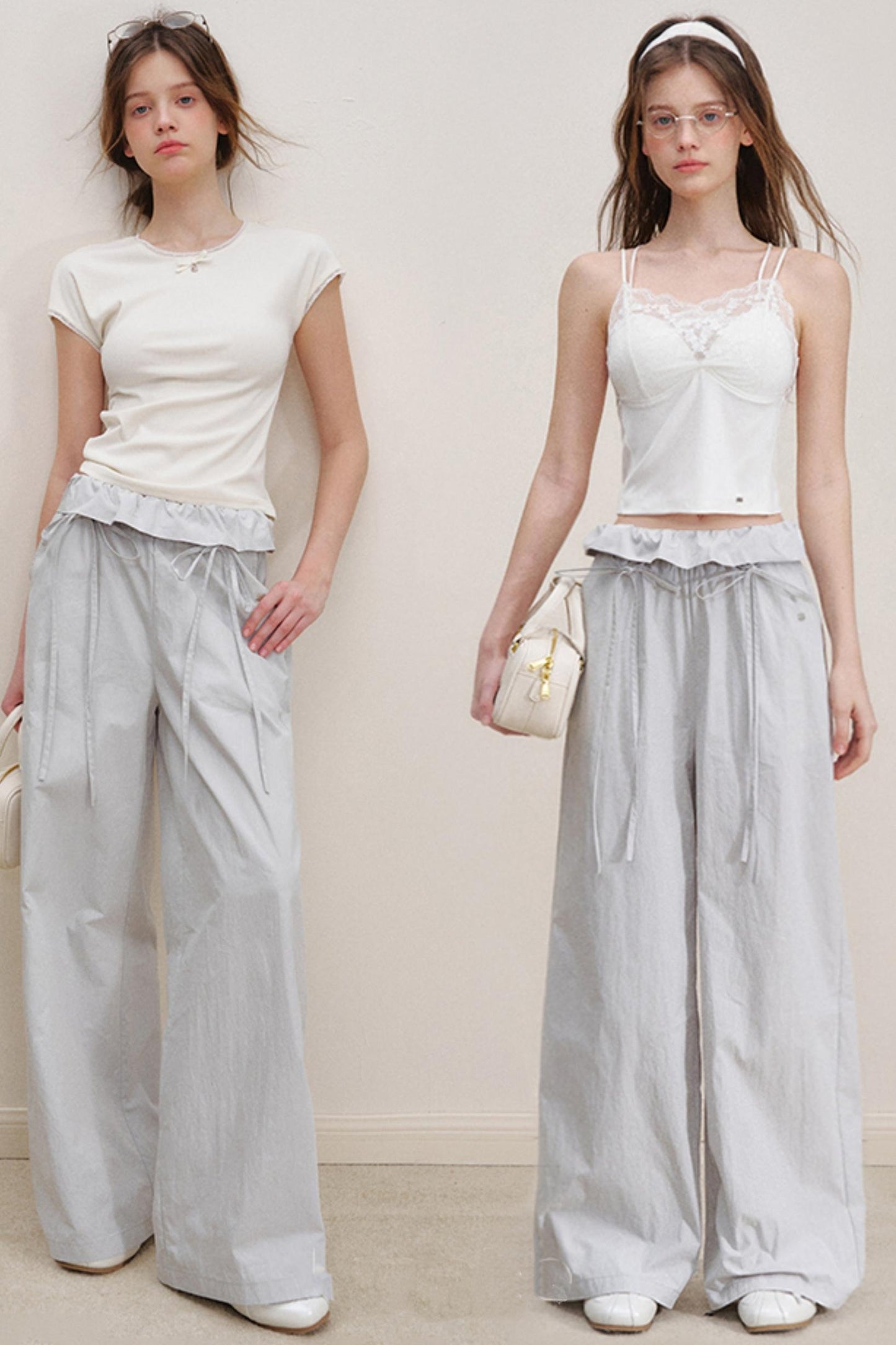 Bow Tie Casual Pants