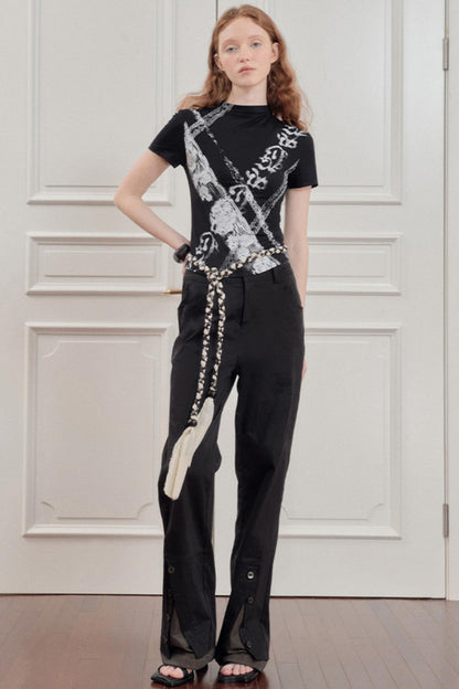 Nightshade Black Work Trousers