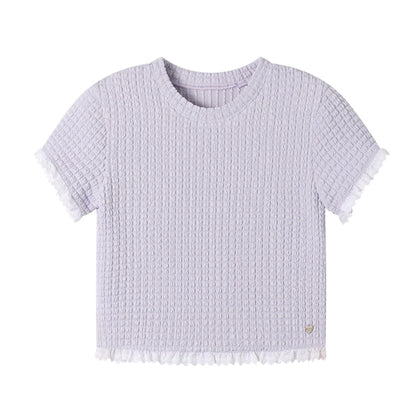 Berry Pineapple Ruffle Tee
