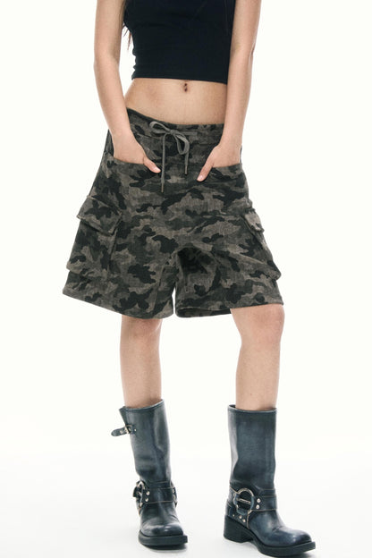 Summer Wide-Leg Shorts