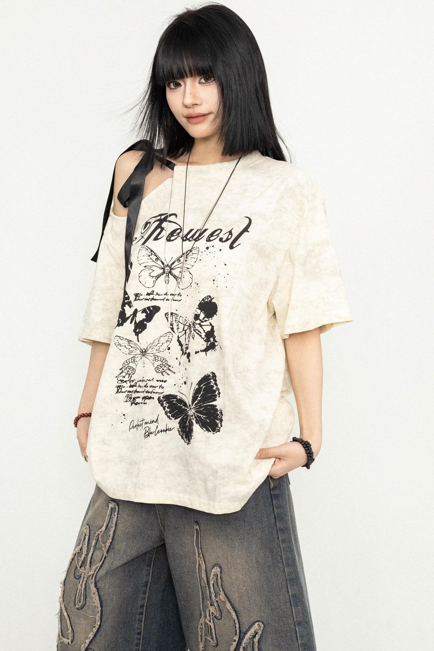 Butterfly Strappy Tee