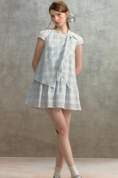 Bow Sleeves Summer Dress