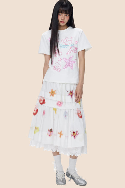 American Starfish Sweet Shoulder Tee